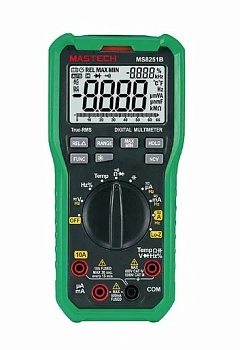 MS8251B - Мультиметр цифровой с TrueRMS и детектором напряжения и автоматическим выбором диапазона