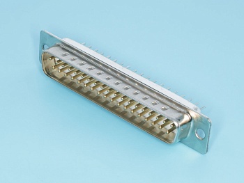 DBB-37M - Разъем 37 контактов, вилка на плату, вертикальный