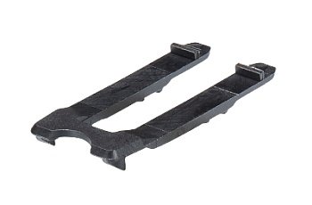 Клипса ST18V SNAP-IN SW 05.595.1453.0 - Защелка, для разъемов в панель, серии gesis ST18/3-5, сменная, цвет: черный