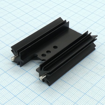 V7477Y - Радиатор для корпусов TO220/SOT32, 12.7x34,9x51мм, 9К/Вт