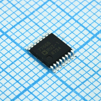AD7766BRUZ-1 - 24-разрядный АЦП, быстродействие 64kSPS одноканальный 16-Pin TSSOP туба