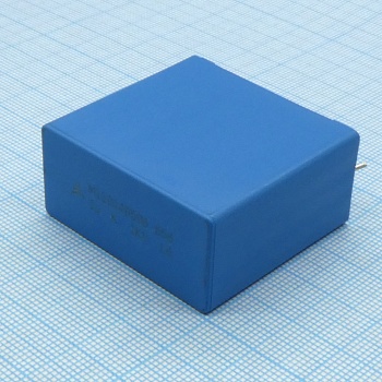 B32656A0105K - Конденсатор металлоплёночный полипропиленовый 1мкФ 1000В ±10% (42х20х39.5мм) радиальный высокотемпературный 37.5мм 110°С автомобильного применения россыпь