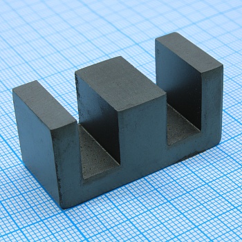 CF139 EE4220 Gap 1.5mm S - Cердечник ферритовый E 42/21.2/20 CF139 (N87 TDK) 250 нГн, зазор 1.5мм