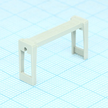 1-100103-6 - Аксессуар для снятия натяжения с прямым стеклом заполненный нейлоном серого цвета