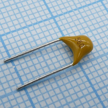 TS170R1H560JSBNB0R - Конденсатор керамический многослойный 56пФ 56В NPO ±5% радиальный 5.08мм 125°C россыпь