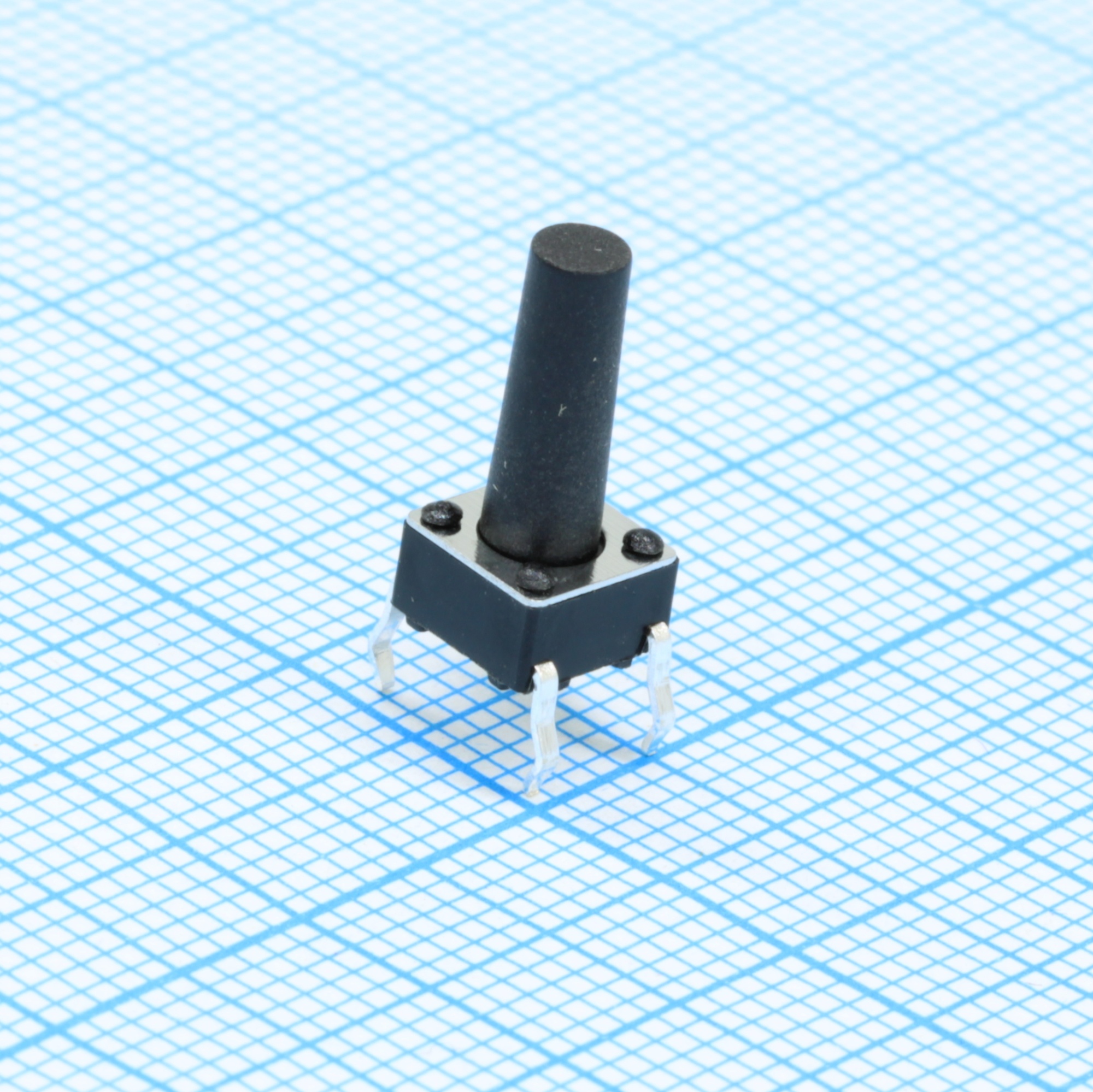 DS1041-01-16KKA16010 - Кнопка тактильная OFF-(ON), 50 мА (ТНT)