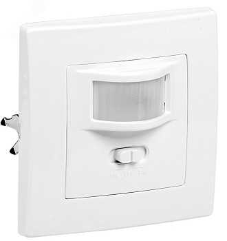 Датчик движения ДД 030 белый 500Вт 160гр 9м IP20 LDD12-030-500-001