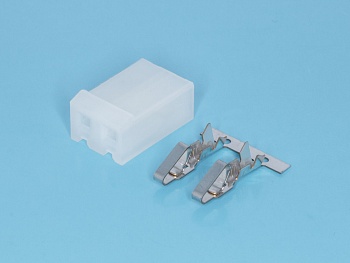 MHU-2 - Разъем питания MHU-xx, гнездо 2pin, шаг 5.08мм