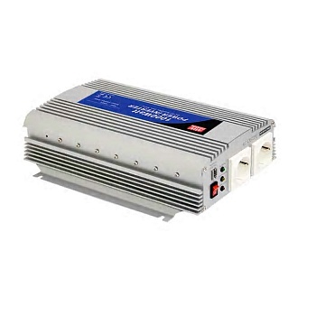 A302-1K0-F3 - DC-AC, 1000Вт, Рпик=1200Вт, Uвх=10 - 15В DC, Uвых=230В АС, в кожухе 310х210х85мм, вес 3.3кг,  -30…+70С