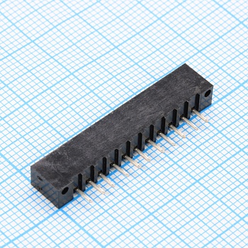 DS1020-11ST1D - FPC разъем для шлейфа на плату прямой 11pin, шаг 2.54мм