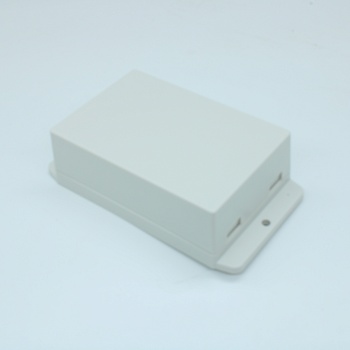 NUB1057035WH - Пластиковый корпус белого цвета из высокопрочного пластика с фланцами
