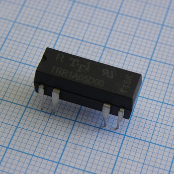 TRR-1A-05-D-00-R - герконовое DIP, 5VDC, 1А, 1замыкание