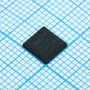 PIC32MX220F032B-I/ML - Микроконтроллер 32-бит 32кБ Флэш-память 8кБ ОЗУ 40МГц шина USB 4 канала рямого доступа