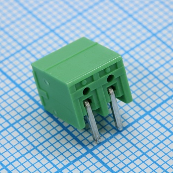 15EGTRC-3.81-02P-14-00 - Разъемный клеммный блок на плату, 2 контакта. Серия 15EGTRC-3.81