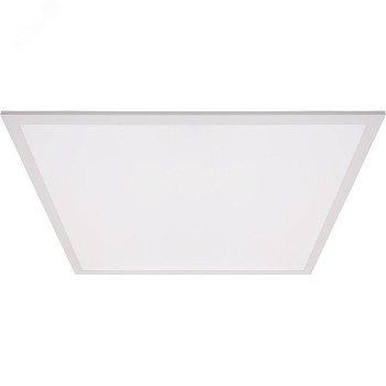 Светильник светодиодный ДВО-40w 595х595х32 6500К 4200Лм матовый с равномерной засветкой IP54 41299