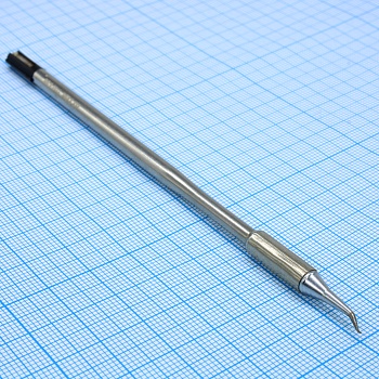 T130-0.2IS - Жало для паяльника GT-Y130 изогнутый конус 0.2мм