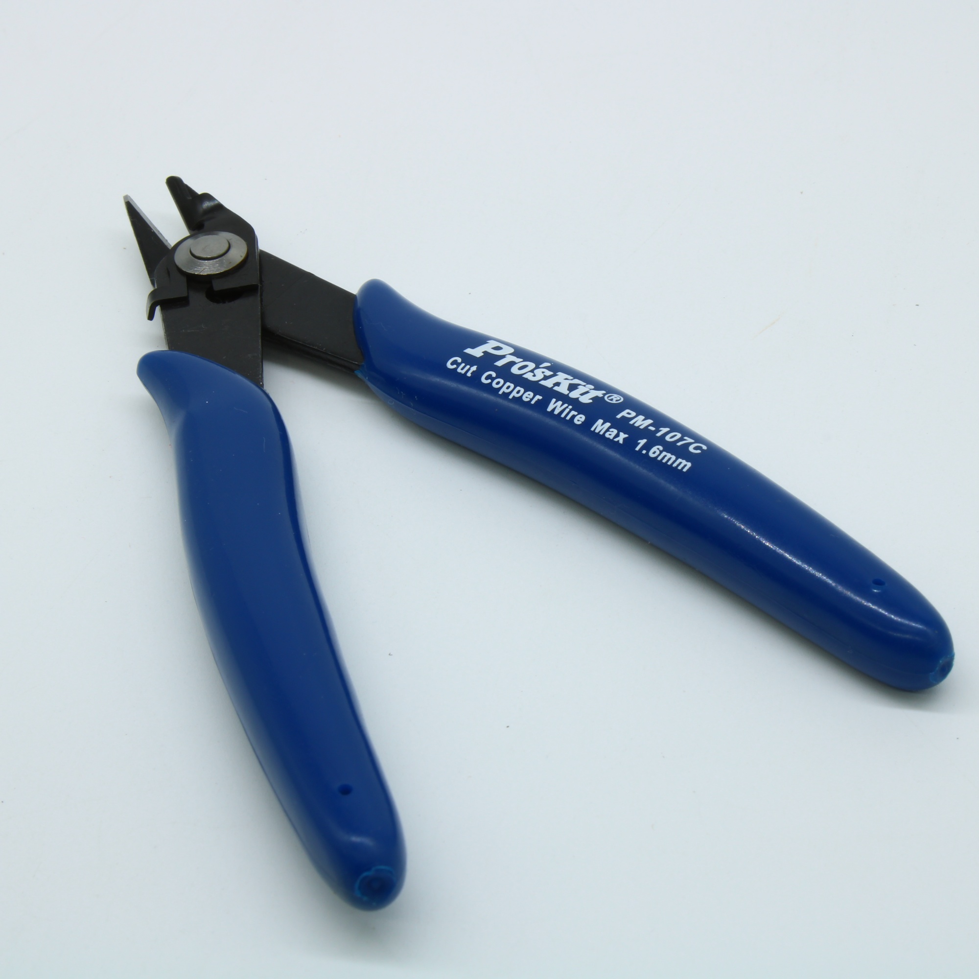 PM-107C - Прецизионные миниатюрные бокорезы 130мм, срез медь до 1.6мм