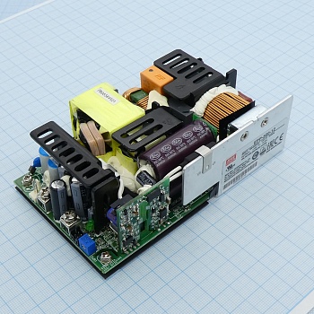 EPP-500-12 - AC-DC, 320.4Вт (вент. 499.2Вт), ККМ, вход 80…264V AC, 47…63Гц /113…370В DC, выход 12В/26.7A (вент. 41.6А), рег. вых 11.4…12.6В, изоляция 3000В AC, открытая плата 127х76х40мм, -30…+70°С, доп. выход 12В/0.5А, выход SB 5В/1А