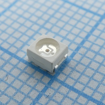 KA-3528SGS - Светодиод smd 3,5х2,8мм/зеленый/568нм/10-25мкд/прозрачный/120°