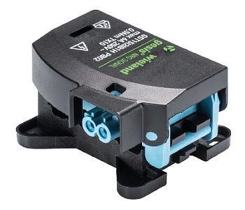 Адаптер GST15I2I B1H PB02  Female - Модуль отвода сигнала для плоского кабеля серия gesis NRG, 2 полюса, номинальное напряжение: 250V, номинальный ток: 6A, цвет: синий