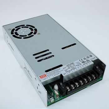 LAD-600B - AC-DC с функцией заряда АКБ, 600.02Вт, вход 90…132/180…264В AC, 47…63Гц /240…370В DC, вых1: 27.6В(21.6…29В)/18.74A, вых2: 27.6В/3A (заряд), изоляция 3000В AC, в кожухе 225х124х41мм, -20…+60°С, состояние по TTL