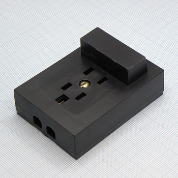 тел розетка черная отеч - розетка телефонная