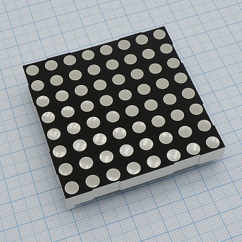 FYM-23881BUG-11 - Матричный индикатор 60,2мм/8x8/зеленый/570нм/60-80мкд/ОА