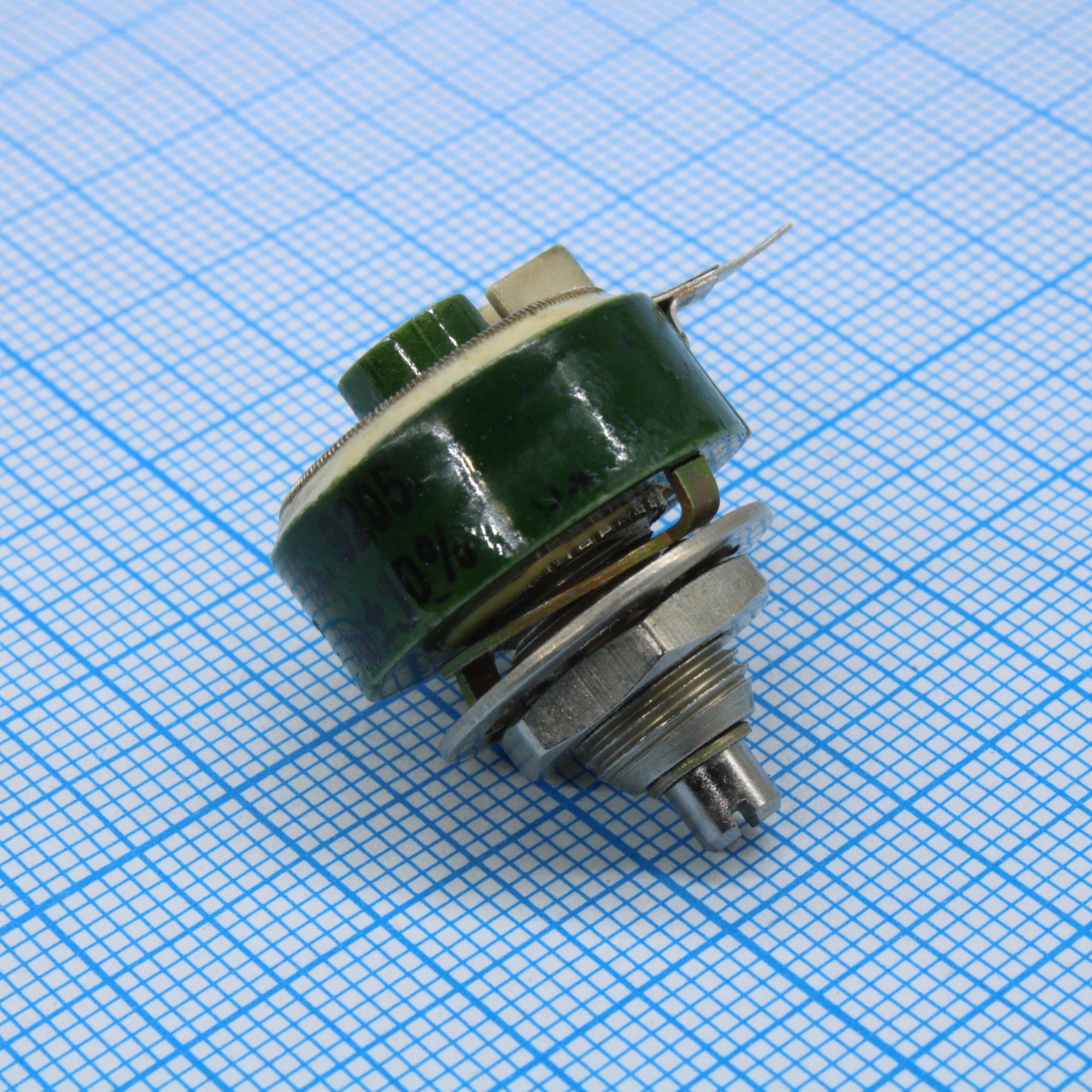 ППБ-1Б     470 ±10% - Резистор переменный проволочный 470Ом ±10% 1Вт