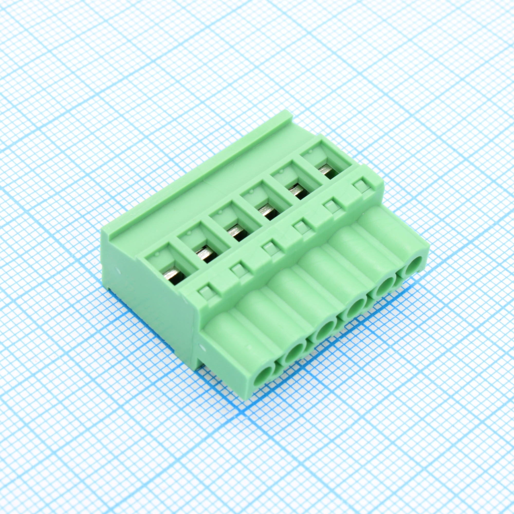 2EGTKB-5.08-06P-14-100 - Разъемный клеммный блок, 6 контактов. Серия 2EGTKB-5.08