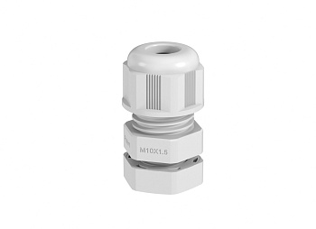 Кабельный ввод M2012 - Кабельный ввод, M20х1,5, диапазон зажимаемых проводников: 6 - 12 мм, SW 24 мм, пластик, серый