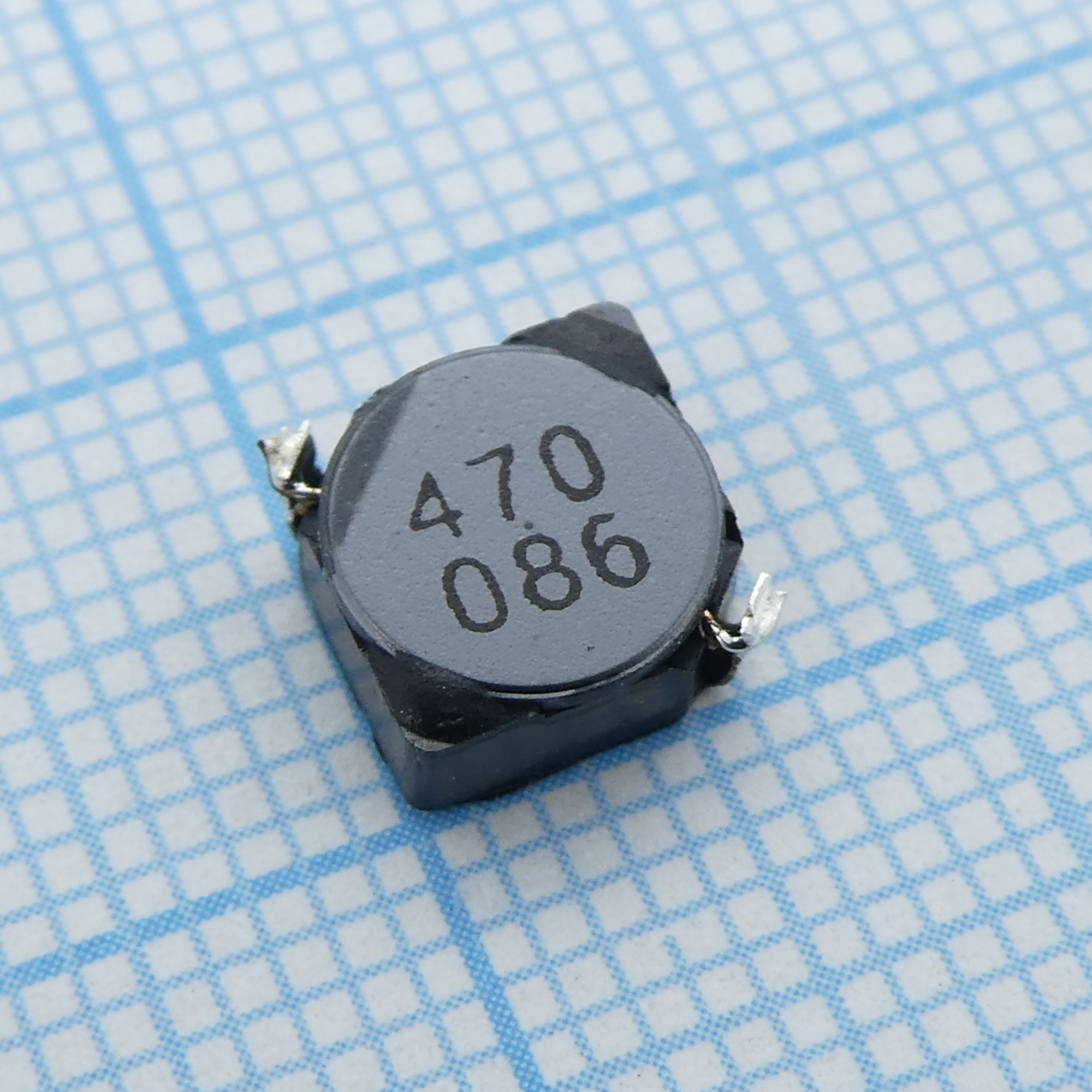 CDRH6D28NP-470NC - Силовая SMD индуктивность 47мкГн ±30% 0.8A 0.176Ом c магнитным экраном