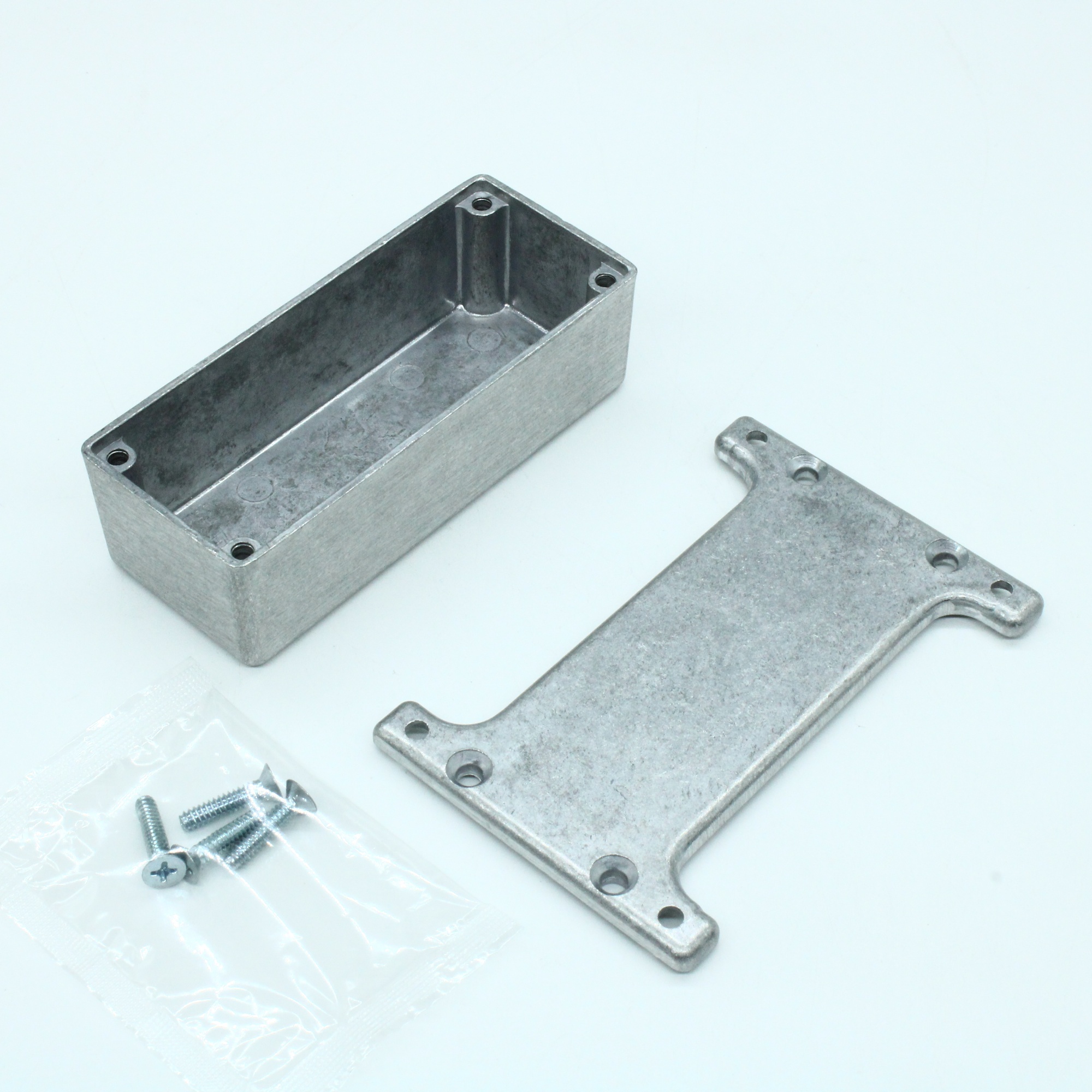 G0123F - Алюминиевый корпус с фланцами некрашеный