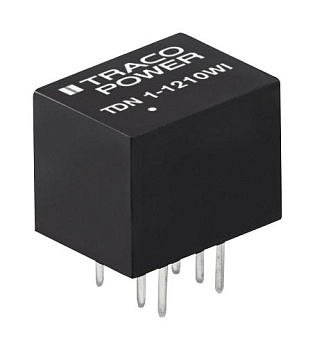 TDN 1-4810WI - Преобразователь DC/DC на печатную плату 48В на входе 1-канальный 3.3В 0.3A 1Вт 6-Pin DIP модуль