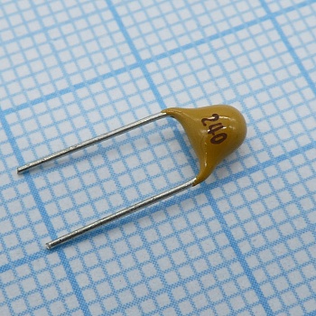 TS170R1H240JSBNB0R - Конденсатор керамический многослойный 24пФ 50В NPO ±5% радиальный 5.08мм 125°C россыпь