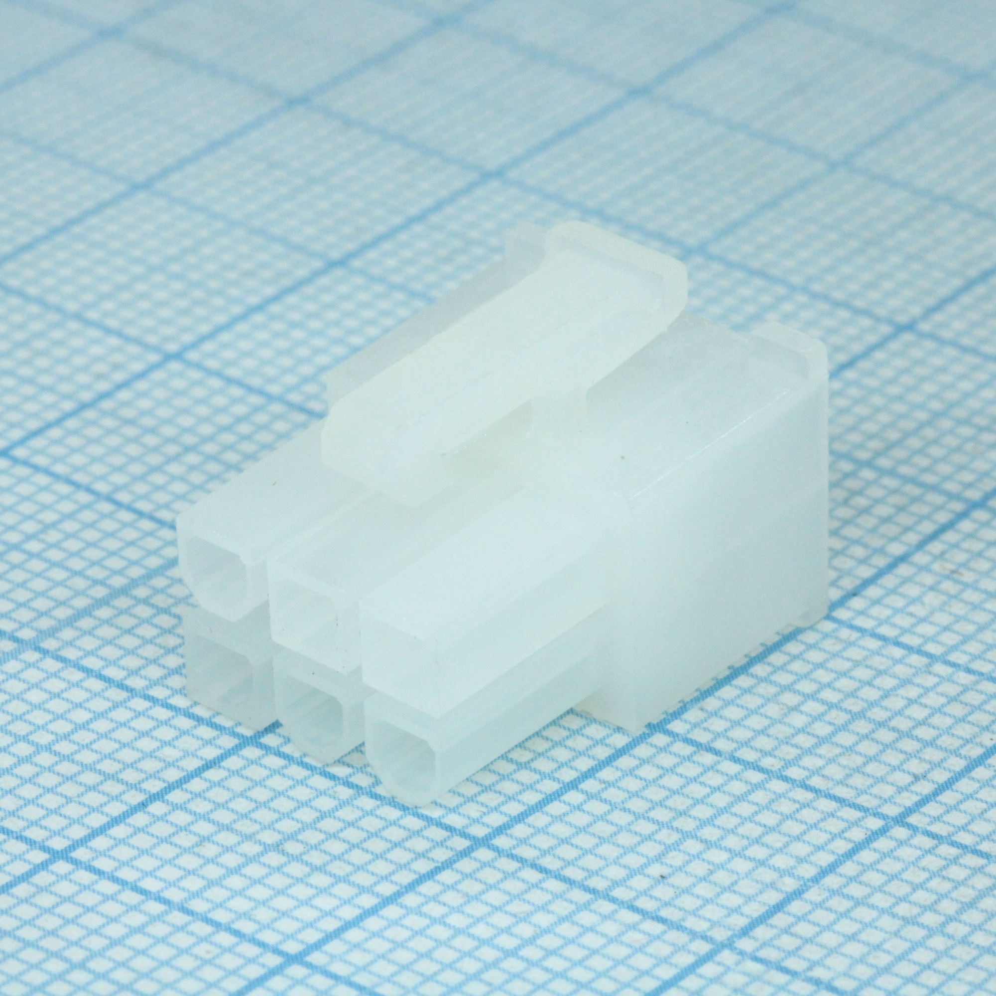 MF-6F - Разъем питания (с контактами) Mini-Fit, 6pin, гнездо на кабель, шаг 4,2мм