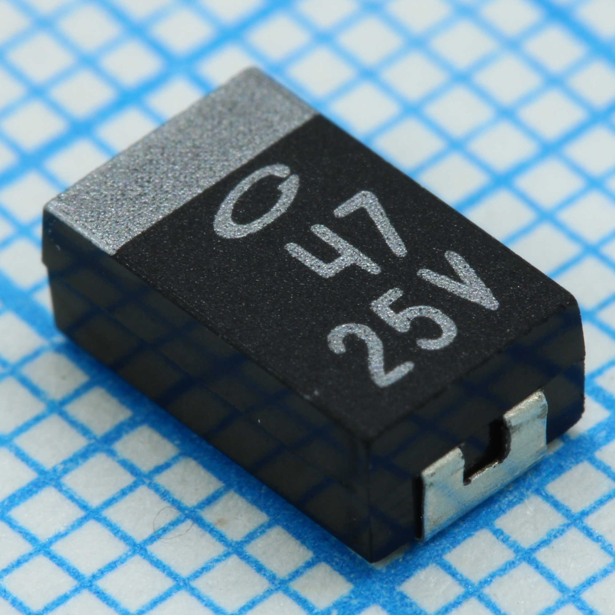 CA45-D025K476T - Конденсатор танталовый 47мкФ ±10% 25В типоразмер D
