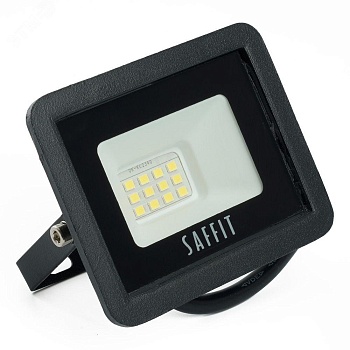 Прожектор светодиодный ДО-10w 4000К 900Лм IP65 черный 55074