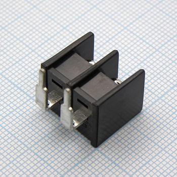 DG25R-B-02P-13-00A(H) - Барьерный клеммный блок 2 контакта. Серия DG25R-B