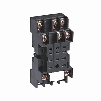 Розетка CZY08A-E для реле JZX-22F(B)/2ZNJX-13FW(B)/2ZS 2 контакта 285960