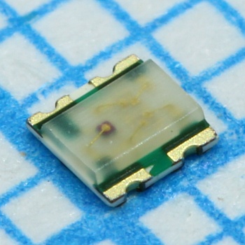 LTSTC19HE1WT - Светодиод smd 1,6х1,6мм/синий/470нм/28-180мкд - зеленый/525нм/112-450мкд - красный/624нм/45-180мкд/белый матовый/130°