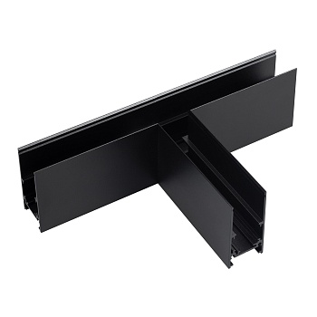 Коннектор тройной MAG-ORIENT-CON-2652-T90 (BK) 036807 - Тройной прямой коннектор для накладного трека ORIENT-2652 без токоведущих плат. Материал алюминий, цвет черный. Размеры 200x113x54мм. DC48V. Аксессуары для соединения с треком приобретаются отдельно.