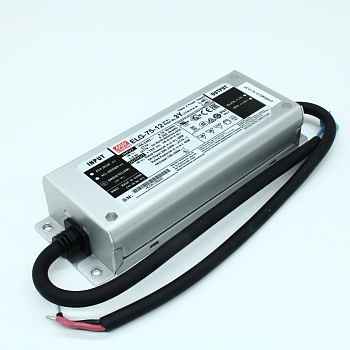 ELG-75-12-3Y - Источник электропитания светодиодов класс IP67 60Вт 12В/5A стабилизация тока и напряжения с проводом заземления