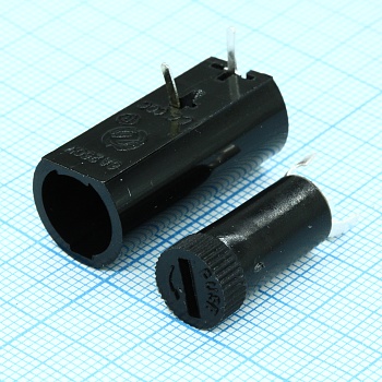 ZH110 - Держатель предохранителя 5х20mm, закрытого типа, монтаж на плату