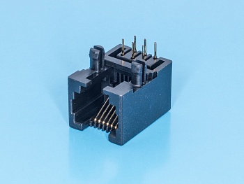 TJ4-6P6C - Разъем на плату 6P6C, тип 4