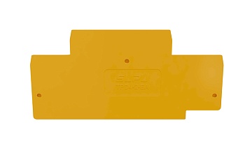 Торцевая крышка TPD4-2-OG-EA - Торцевая крышка для клемм TPD4-2-..., цвет: оранжевый