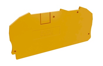 Торцевая крышка TP16-3-OG-EA - Торцевая крышка для клемм TP16-3-..., цвет: оранжевый