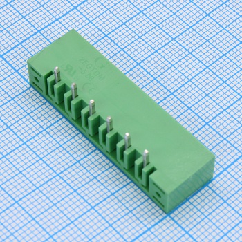 2EGTRM-5.08-06P-14-00 - Разъемный клеммный блок на плату, 6 контактов. Серия 2EGTRM-5.08