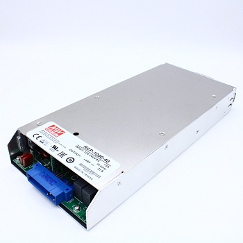 RCP-1000-48 - AC-DC, 1008Вт, вход 90…264V AC, 47…63Гц /120…370В DC, выход 48В/0…21A, рег. вых=±3.5%Uном, изоляция 3000В AC, в кожухе 295х127х41мм, -20…+60°С