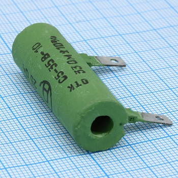 С5-35В 10     33 ±10% - Проволочный постоянный резистор 33Ом 10Вт ±10%