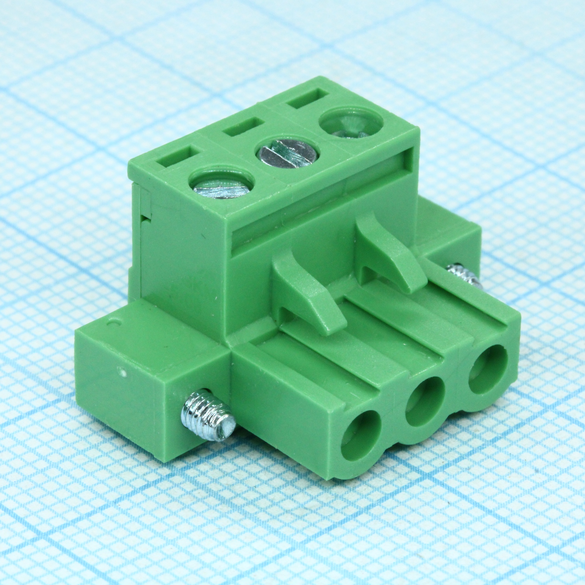 2EGTKM-5.08-03P-14-00 - Разъемный клеммный блок, 3 контакта. Серия 2EGTKM-5.08